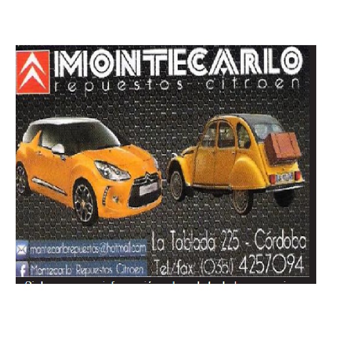 Repuestos para el automotor en Córdoba por Montecarlo Citroën